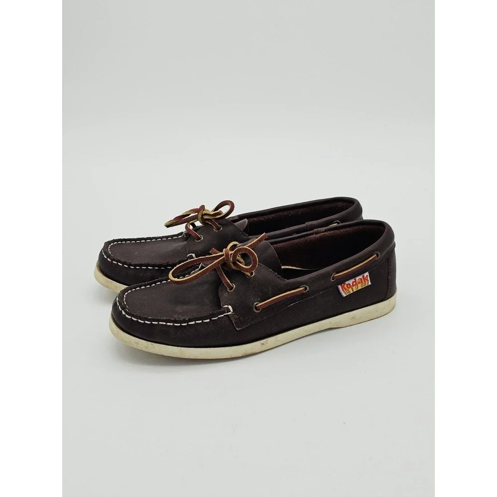 Vintage Kodak Boat Shoes - Men's, Size 8M
